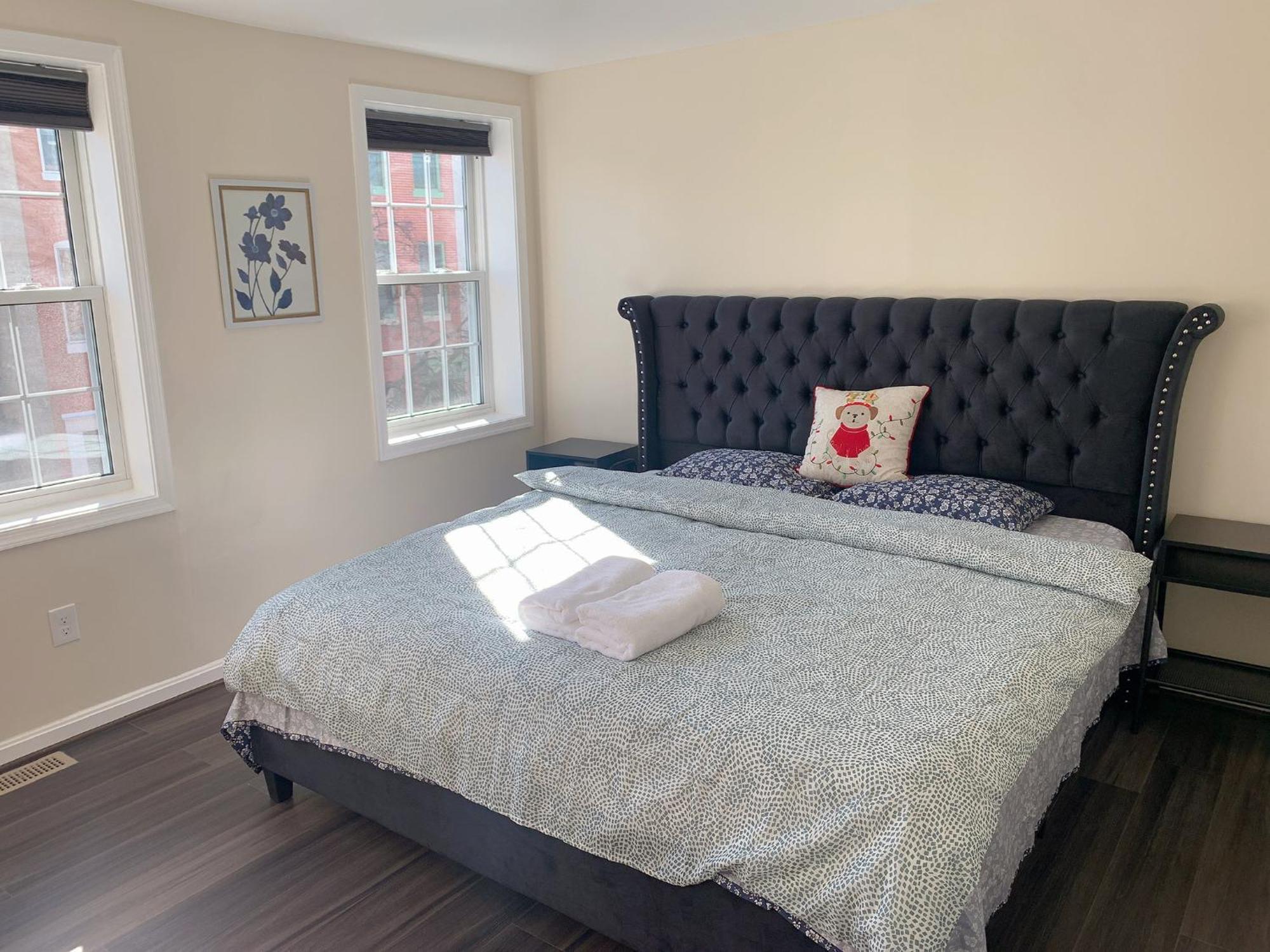 Sweet Bedroom Located Central Of Downtown Baltimore Zewnętrze zdjęcie